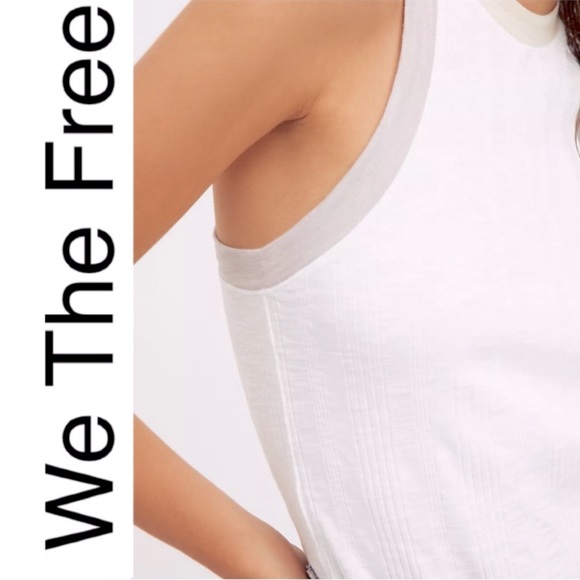 ๐ WE THE FREE Cooper Tank SZ: S, Color Ivory. NOW:$22. MRSP $58.99. NWOT. - Picture 5 of 6